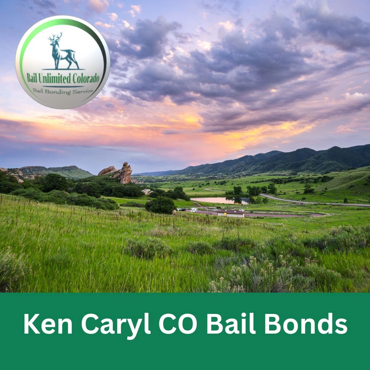 Ken Caryl CO Bail Bonds Ken Caryl Mountain View LOGO Bail Unlimited Colorado Bail Bonding Service