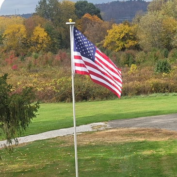 25Ft. Telescopic Flagpole with Solar light on top. 