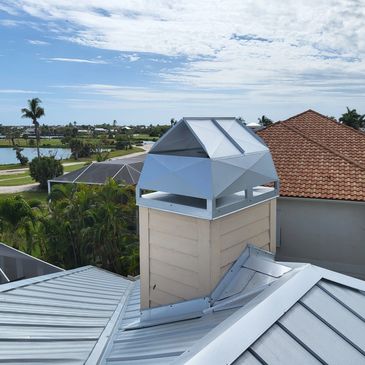 Chimney services, chimney cap installation, chimney inspection, chimney leak, chimney repair 