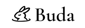 Logo featuring a rabbit illustration and the word 'Buda'.