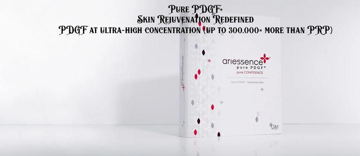 Ariessence Pure PDGF+ offers potent, consistent growth-factor therapy.