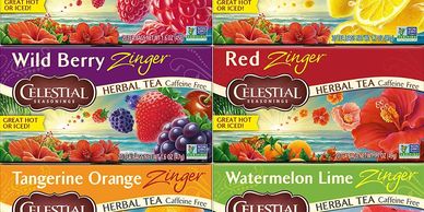 Celestial fruity teas 