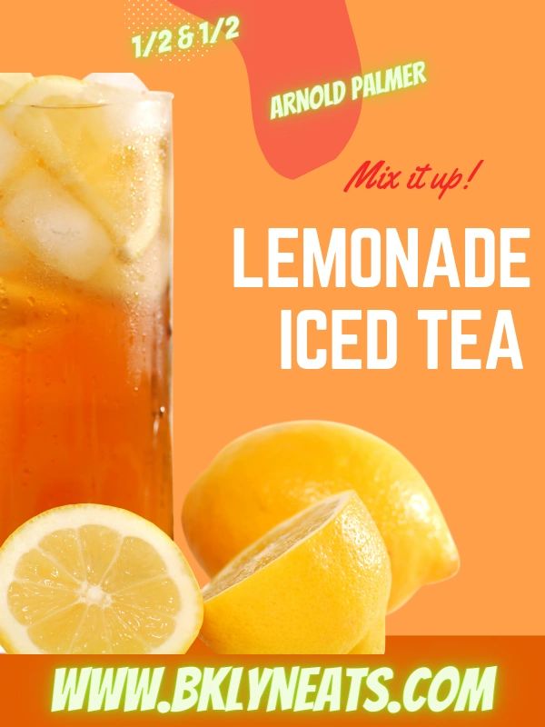 Ice tea lemonade arnold palmer