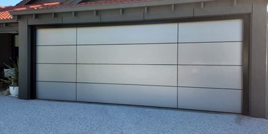 Aluminium Composite Sectional Garage Door