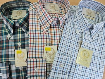 Viyella long sleeve tropical wool