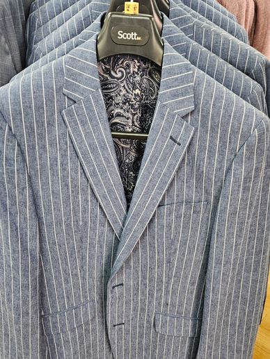 scott international linen blend jacket
