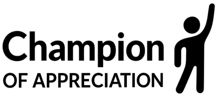 Champion of Appreciation! 
Coach Robert Prunty