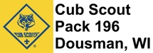 Cub Scout Pack 196, Dousman, WI