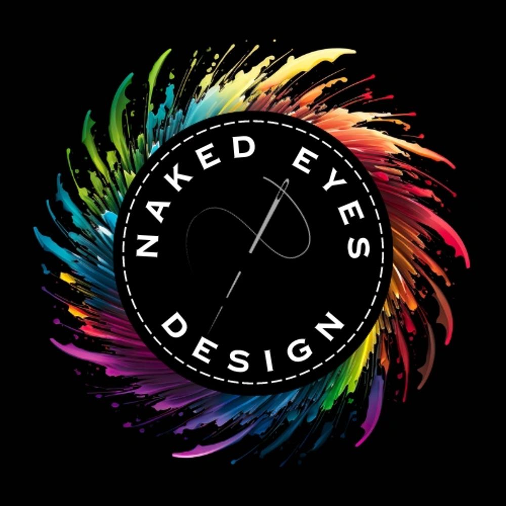 Naked Eyes Design Logo