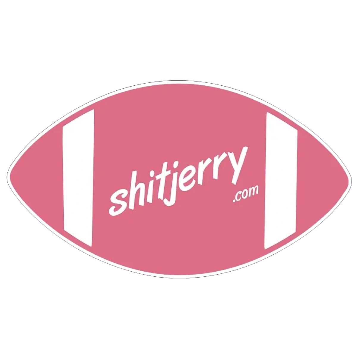 Pink Bumper Sticker Goose Egg