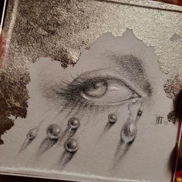 Eye drawing, lover’s eye, graphite drawing, tiny art, drawing, graphite art, affordable art.