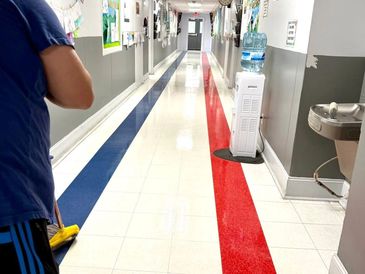 school cleaning