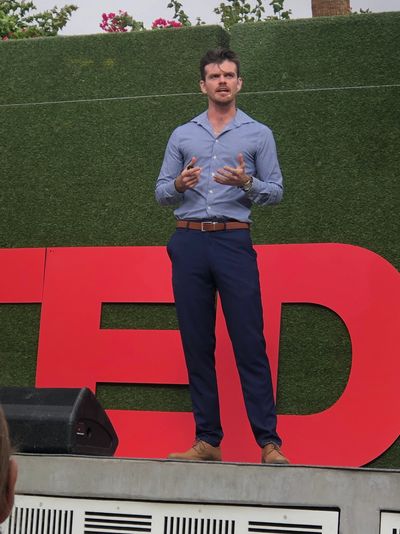 Alex Harper speaking about the “Urban Oasis Effect” at TedX