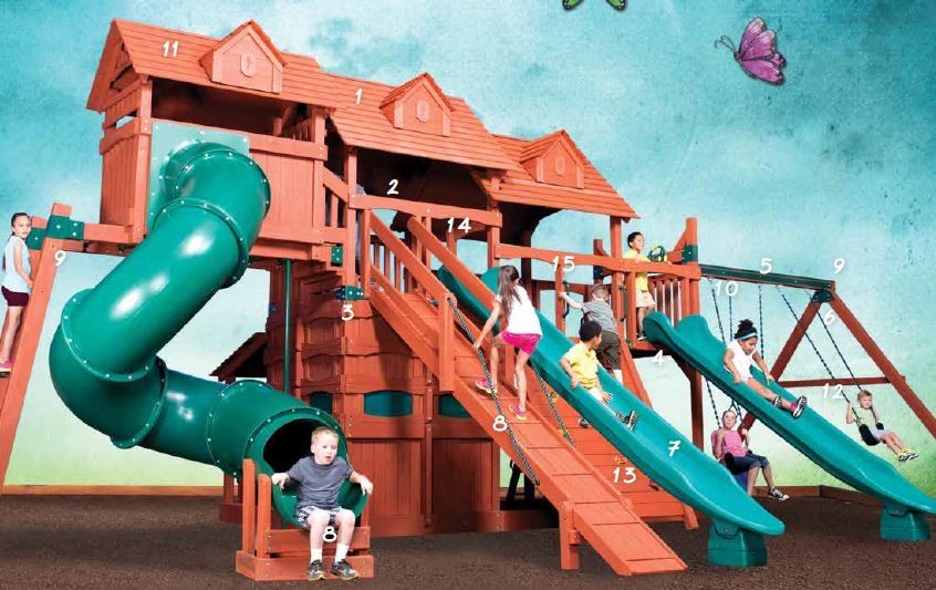 mount triumph playset