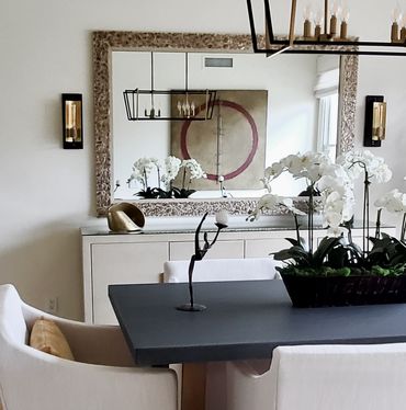 Elegant design of a luxury new house