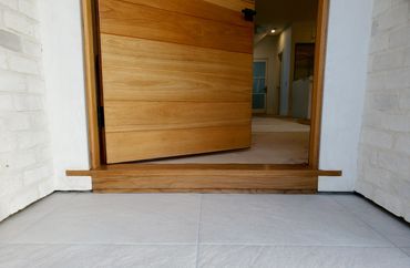 Beautiful facade of a new built house