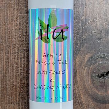 Arnica Muscle Rub with Emu Oil