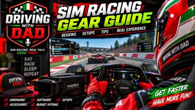 Sim racing gear guide and tips for better racing experience.