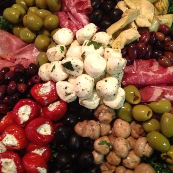 Antipasto platter