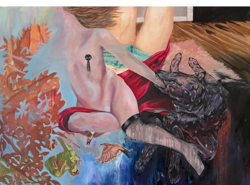 Bird;Altricial, 
2026
Oil on Canvas
64x48 inches