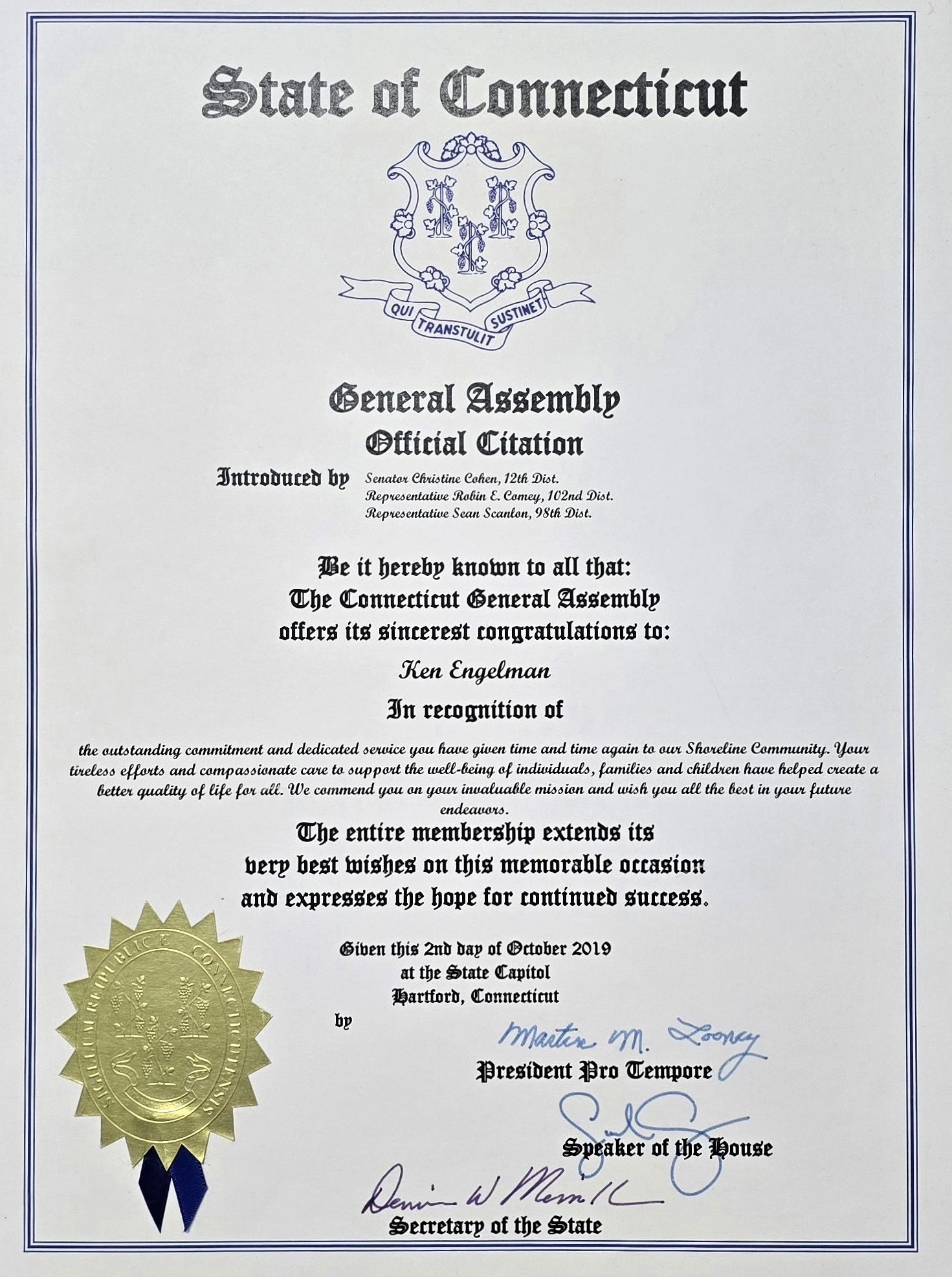 Ken Engelman; Community Volunteers United; #VolunteerItsWhatWeDo