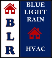 Blue Light Rain Heating and Cooling