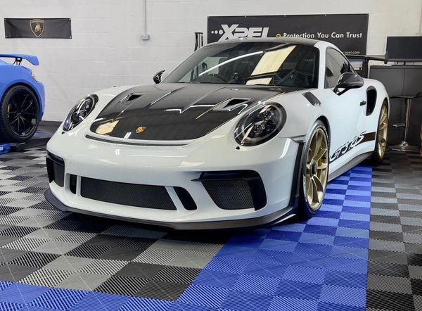 911 GT3 Xpel ppf paint protection film Edinburgh Scotland Autobath detailing Car Detailing