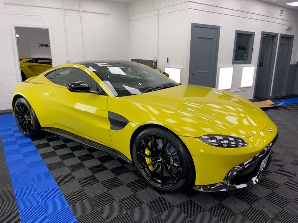 Aston Xpel Paint Protection Film PPF Gtechniq Ceramic Coating Car detailing Edinburgh Scotland