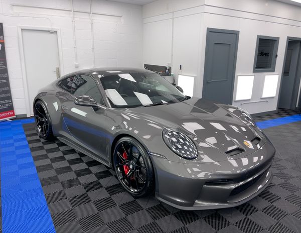 Porsche Xpel Paint Protection Film PPF Gtechniq Ceramic Coating Car detailing Edinburgh Scotland