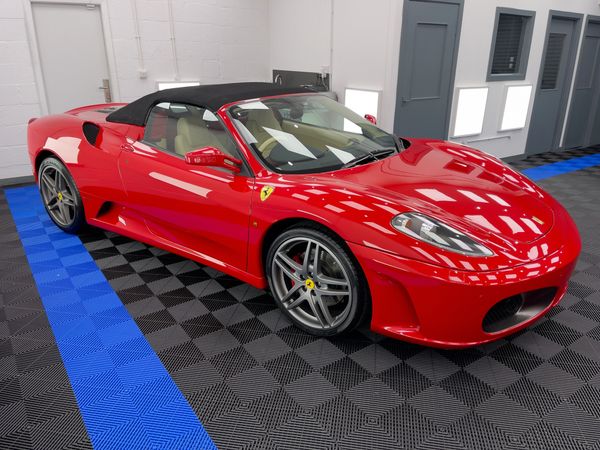 Ferrari  Xpel Paint Protection Film PPF Gtechniq Ceramic Coating Car detailing Edinburgh Scotland