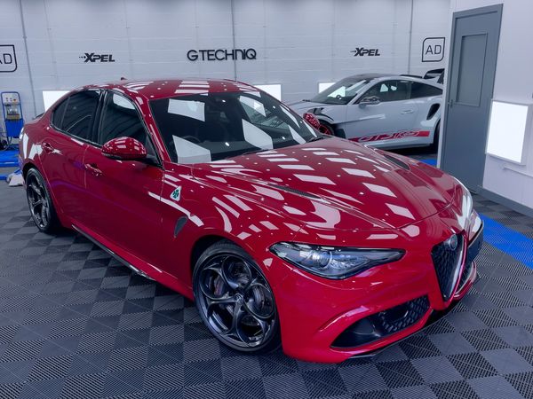 Alfa Romeo Xpel paint protection film PPF ceramic coatings Gtechniq Edinburgh Scotland