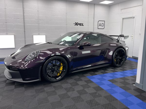 Porsche 911 GT3 Xpel PPF paint protection film Edinburgh Scotland Car Detaling autobath detailing.