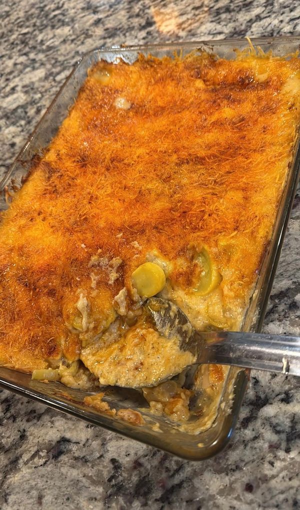 SQUASH CASSEROLE
