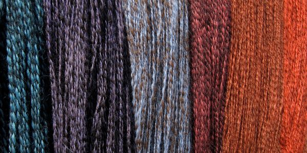 WoodsEdge signature hand-dyed alpaca yarn