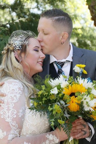 LGBT friendly wedding hair and makeup Boise Idaho. 