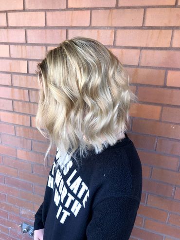 Blonde hair salon Boise Idaho. 