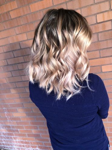 Blonde Hair salon Boise idaho.