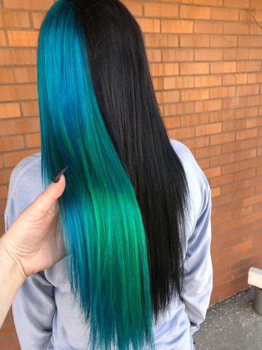 Mermaid hair salon Boise.