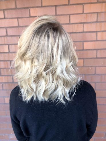 Blonde hair salon Boise Idaho. 