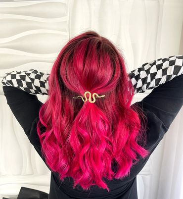 Fantasy hair color salon Boise Idaho.