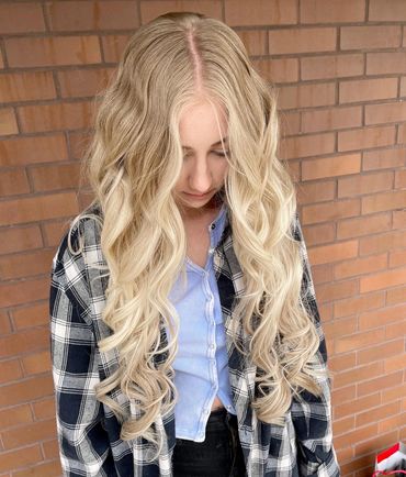 Natural blonde salon boise Idaho.