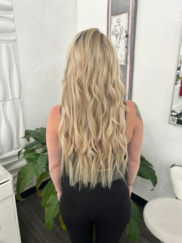 Blonde hair salon Boise Idaho. 