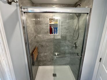 custom bathroom renovation, complete home renovation, elegant design, beautiful renovations