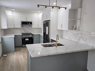 Kitchen renovation, custom renovation 