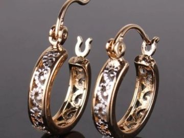 JHONNELLE Vintage Hoop Earrings