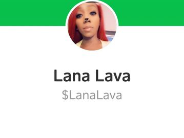 Profile image showing Lana Lava with a dog filter on her face.