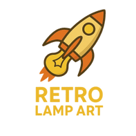 Retro Lamp Art