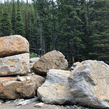 These landscaping rocks are impressive statement pieces suitable for outside decor at home & work.
