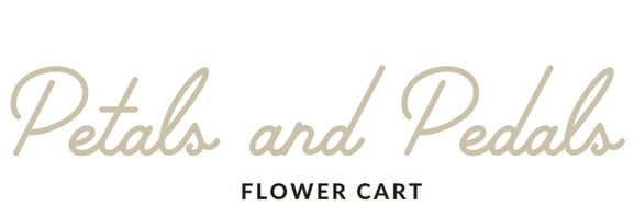 Petals and Pedals Flower Cart