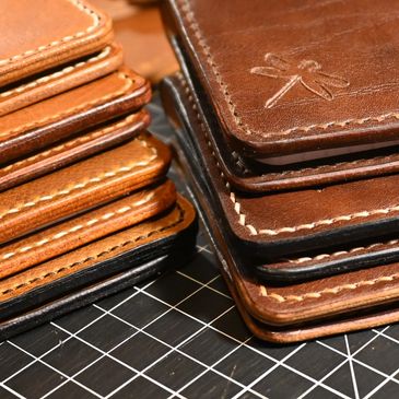 Stack of wallets